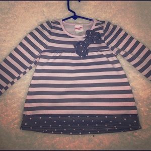 Pink + Grey Sweater (Nannette kids)